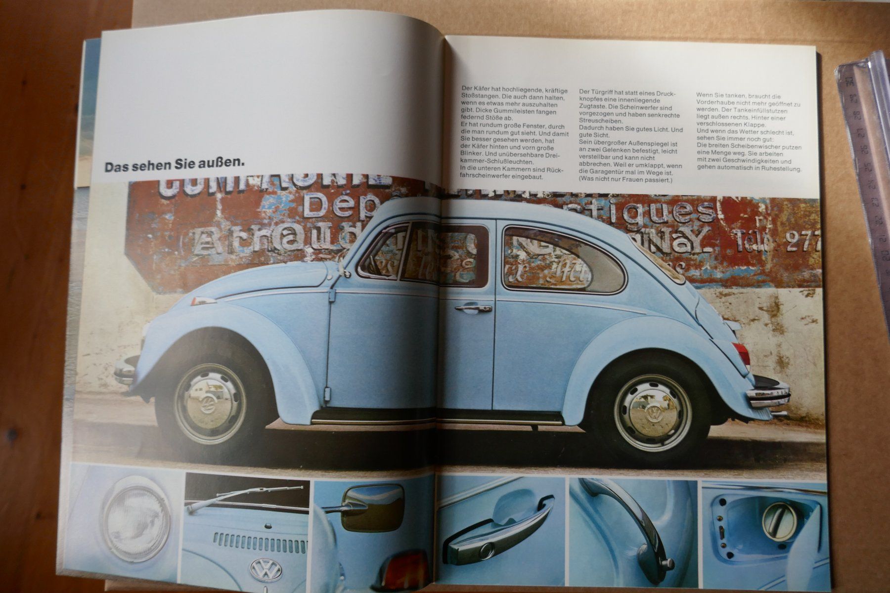 VW Documenti: VW Käfer  1970, Originalprospekt – Usato da Madiswil venduto da ML911 2