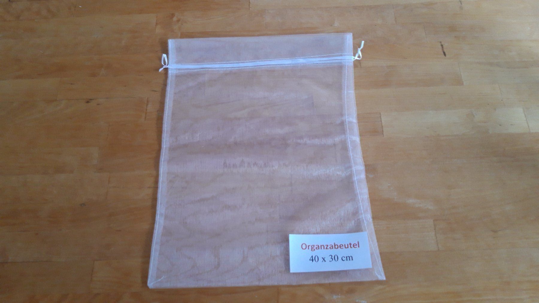 Tessuti: Organzabeutel 40x30 cm  Stoffbeutel – Nuovo e nell'imballaggio originale da Lömmenschwil venduto da ritalin01