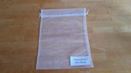 Organzabeutel 40x30 cm  Stoffbeutel