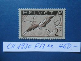 CH 1930 F13 postfrisch **