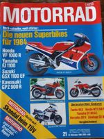 Motorrad 21/83  Yamaha XS 1100 Fantic VF 100 R GPZ 900 R xa
