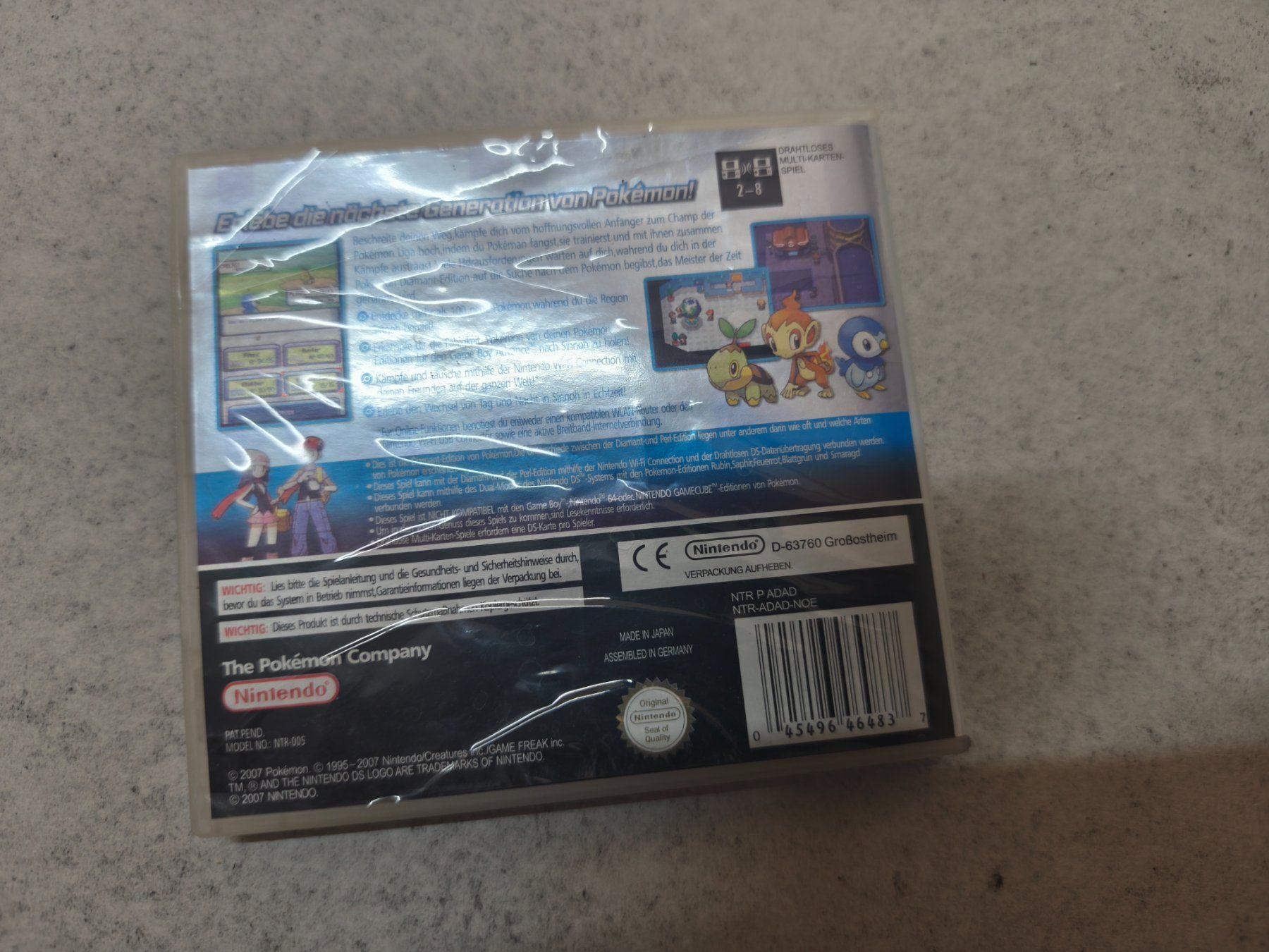 Spiele: Pokemon Diamant Edition Nintendo DS Spiel 99 – Gebraucht aus Wiedlisbach von ste_t8qh 1