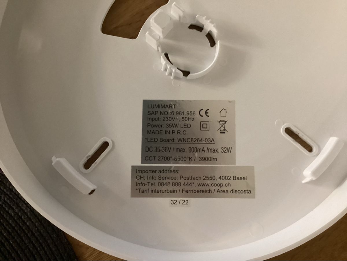 Lampadari & plafoniere: Deckenleuchte  – Usato da Baden venduto da Areekarl 2