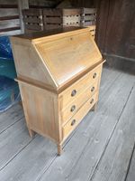 Sekretär aus Holz mit drei Schubladen gebraucht