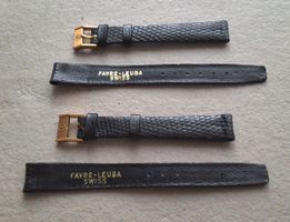 2 x Damen-Uhrenband FAVRE-LEUBA Swiss (Bandanstoss: 12 mm)