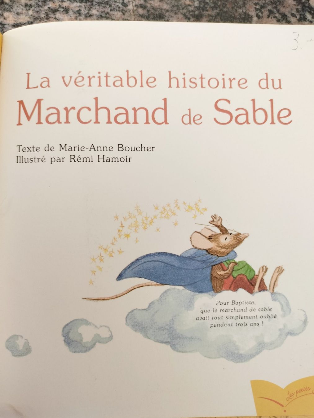 Libri: La véritable histoire du Marchand de Sable – Usato da Cortaillod venduto da rozinna 1