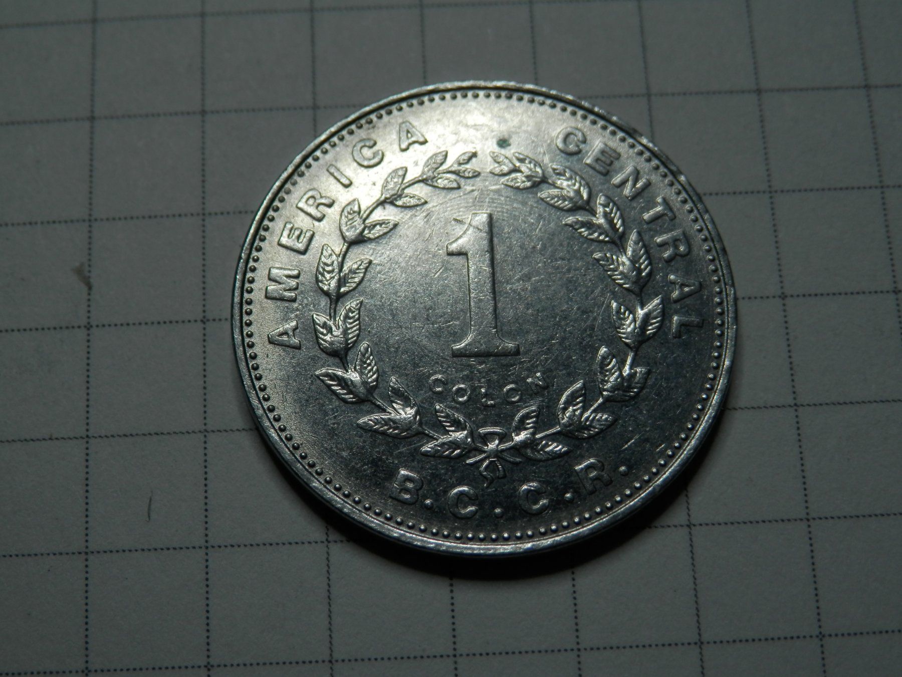 Tutti le monete: Costa Rica 1 Colon, 1989 – Usato da Weiach venduto da weiach81 1