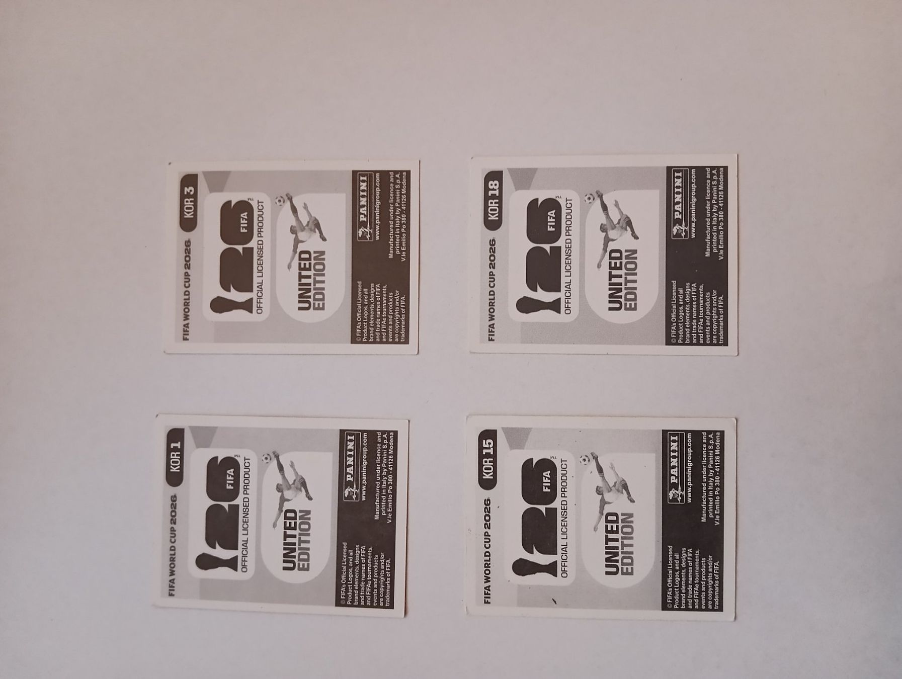 Panini Carte collezionabili: Panini 2026 Korea – Nuovo (secondo la descrizione) da Wetzikon ZH venduto da stekun84 1