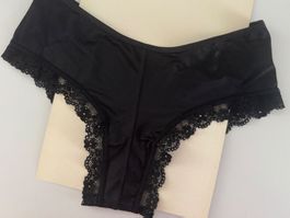 exklusiver Damen Slip in schwarz - Grösse L - NEU