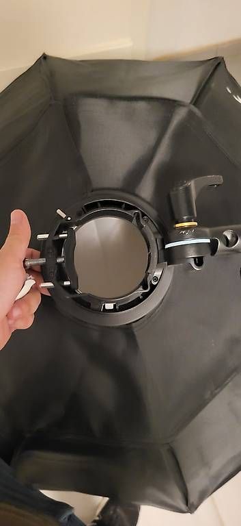 Flashs: Softbox mit Wabengitter gratis – D'occasion à Ostermundigen par Silvio90 1