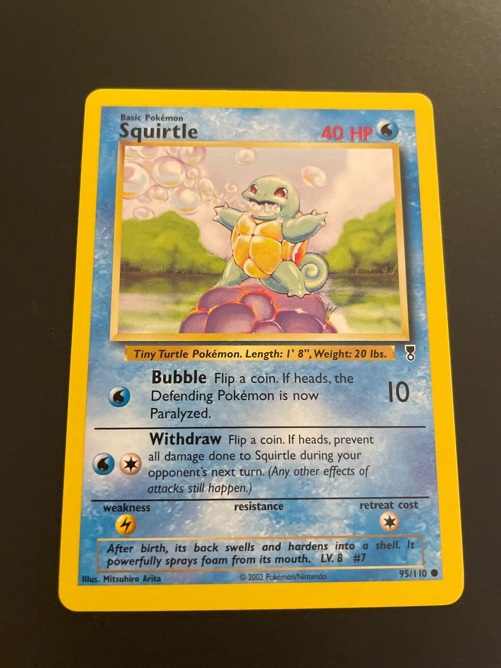 Pokémon Carte collezionabili: Squirtle 95/110 Legendary Collection – Usato da Zürich venduto da pokemon_cards