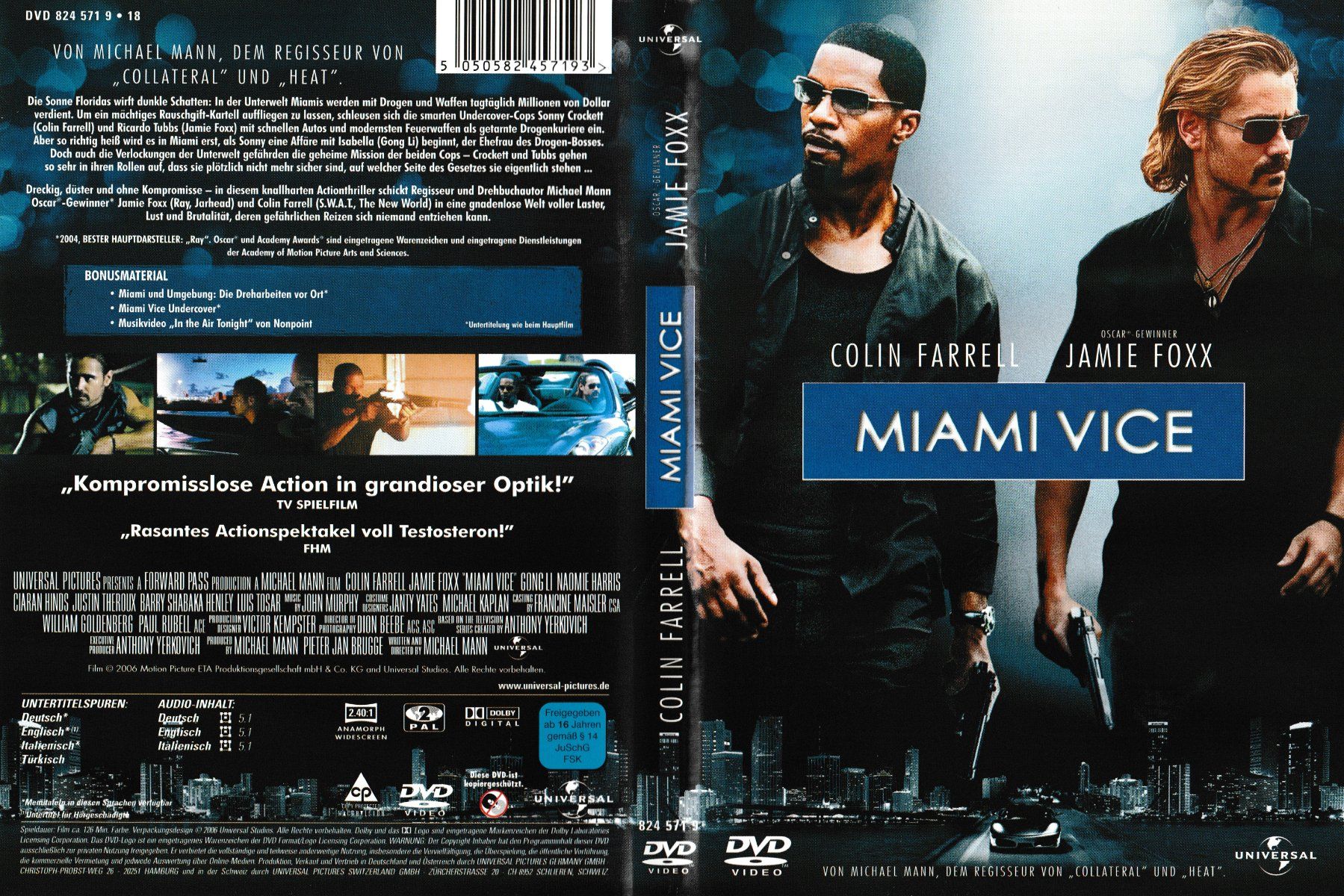 Tutti i DVDs: DVD - Miami Vice – Usato da Langnau am Albis venduto da MediaRescuerKeLoX