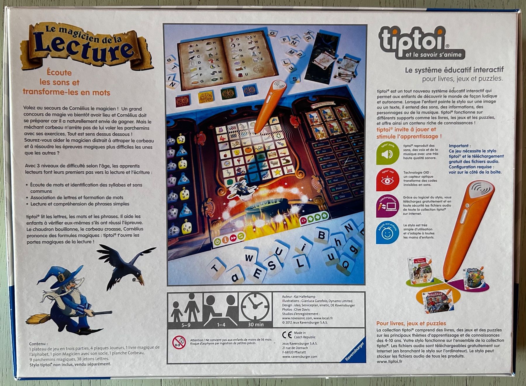 Ravensburger Spiele: Jeu éducatif tiptoi "Magicien de la lecture" - stylo inclus – Neu (gemäss Beschreibung) aus Chêne-Bougeries von Assouille 1