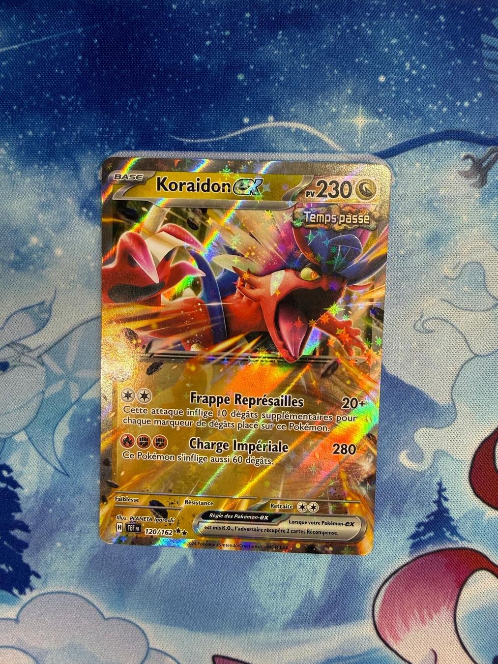 Pokémon Carte collezionabili: Koraidon EX - TEF 120 FR – Nuovo (secondo la descrizione) da Courgenay venduto da ScamBoxOff