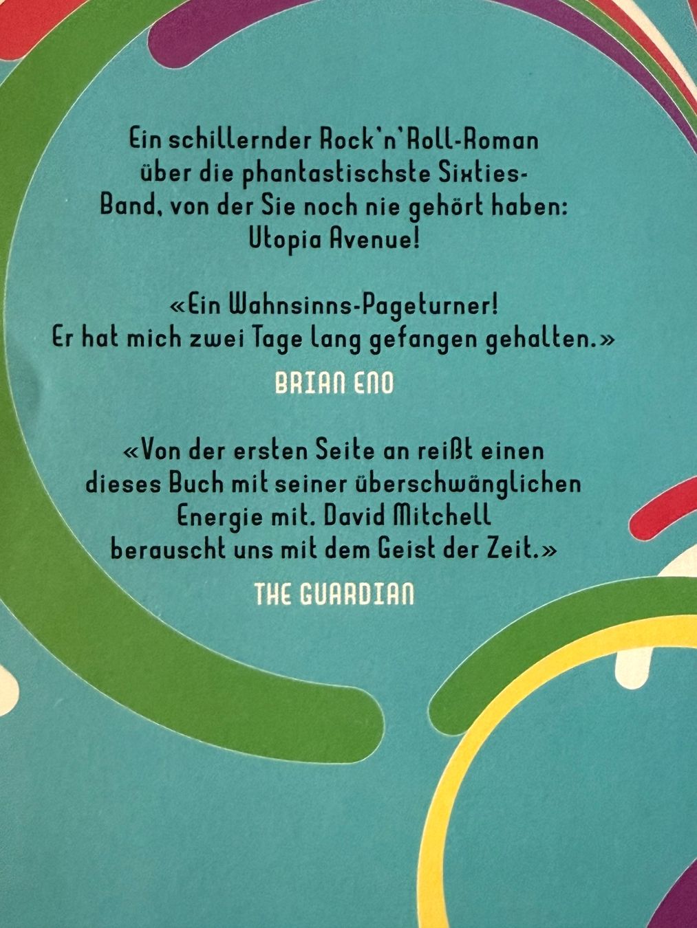 Libri: Utopia Avenue von David Mitchell – Usato da Zürich venduto da ang_9cxb 1
