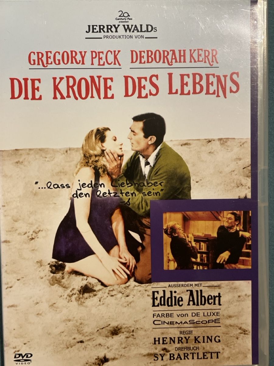 Tutti i DVDs: Die Krone des Lebens (1959) selten! – Usato da Waldenburg venduto da Mimily33