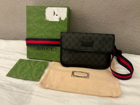 Gucci GG Black Small Belt Bag - NEU - NeuPr. 960.- Original❗