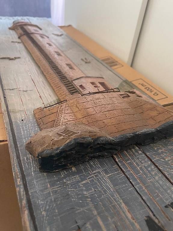 Foto & Immagini: 3D-Bild - Leuchturm auf Holzbrett – Nuovo (secondo la descrizione) da Triesen venduto da Chevalley 2