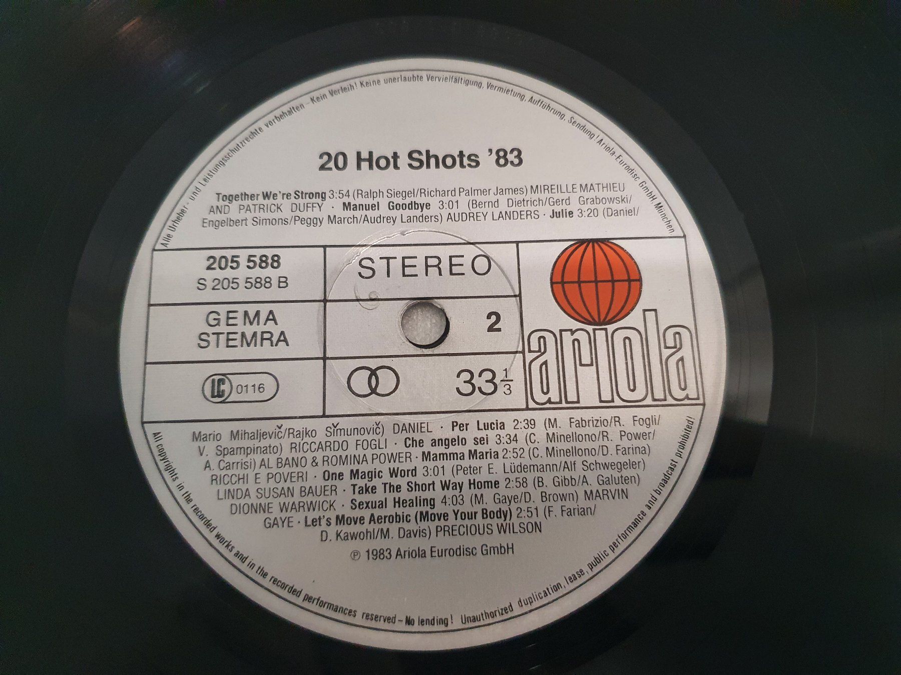 Dischi in vinile: Super 20 - 20 Hot Shots '83 – Usato da Uster venduto da Vinyl-Leidenschaft 7