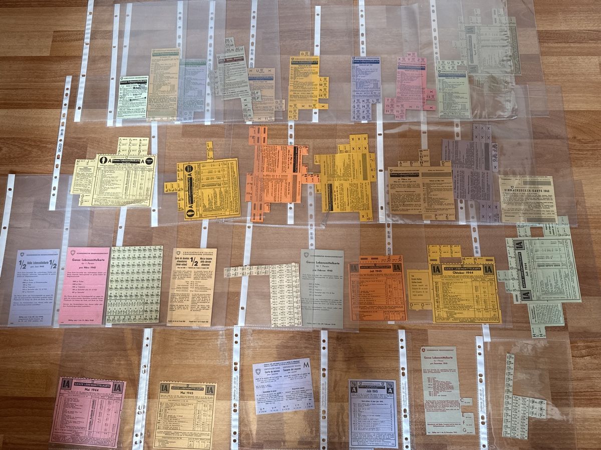 Cartoline: Lebensmittelkarten div. kleine Sammlung 32Stk – Usato da Grub AR venduto da sam_rq67