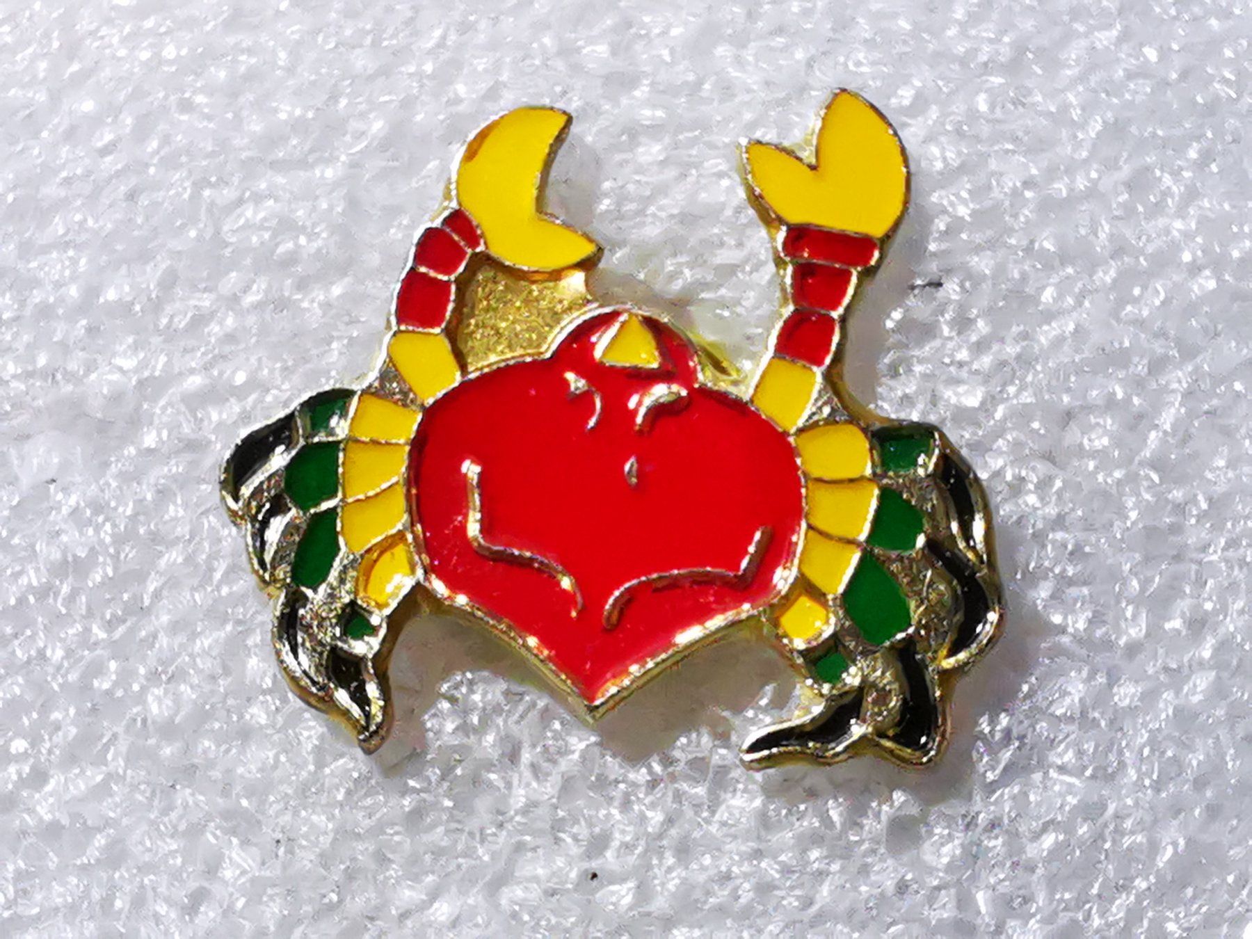 Placchette & Badge: Ansteckpin 58: Krebs – Usato da Oppligen venduto da Pin-Fall-Shop