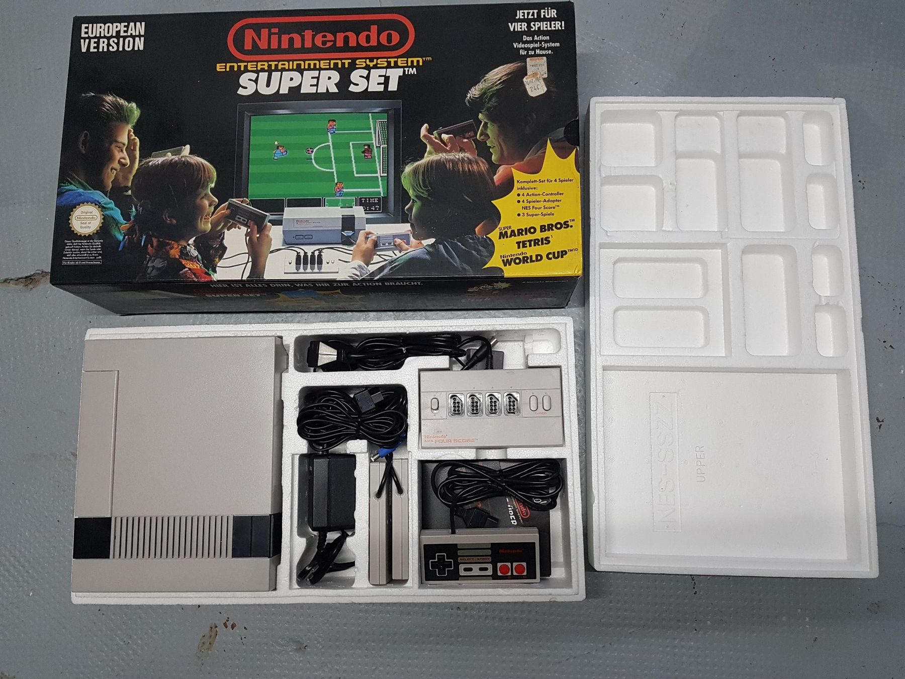 Nintendo NES Super Set, komplett, Top Zustand in OVP. (Gebraucht) in ...