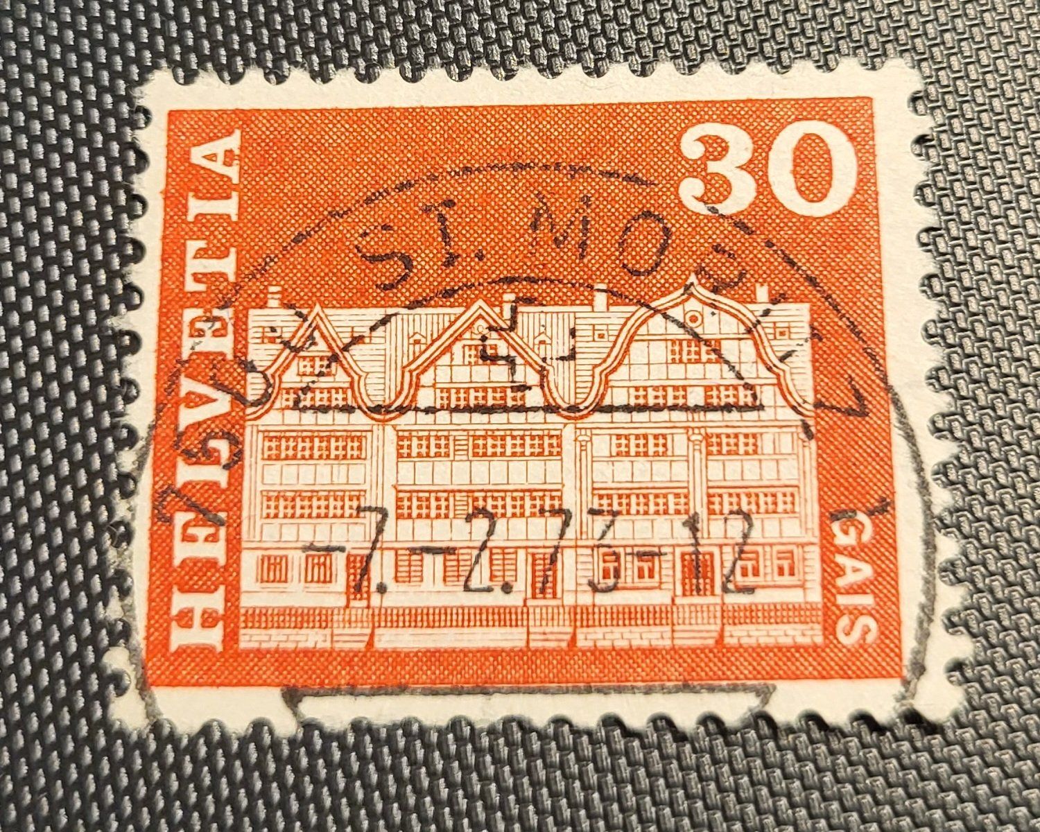 Tutti i francobolli: Vollstempel St.Moritz briefmarke – Usato da St Gallen venduto da Stampsalshobby