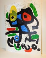 Neue Fundschätze Kunst Miro original Lithografie 1970