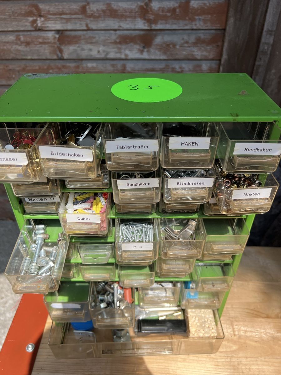 Raaco Alle Werkzeuge: Raaco Sortiment Box Blech schrauben etc. – Gebraucht aus Neuenhof von Willi111 1
