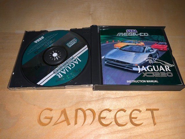Sega Jeux: Jaguar XJ220 Sega Mega-CD – D'occasion à Steinach par Gamecet 1