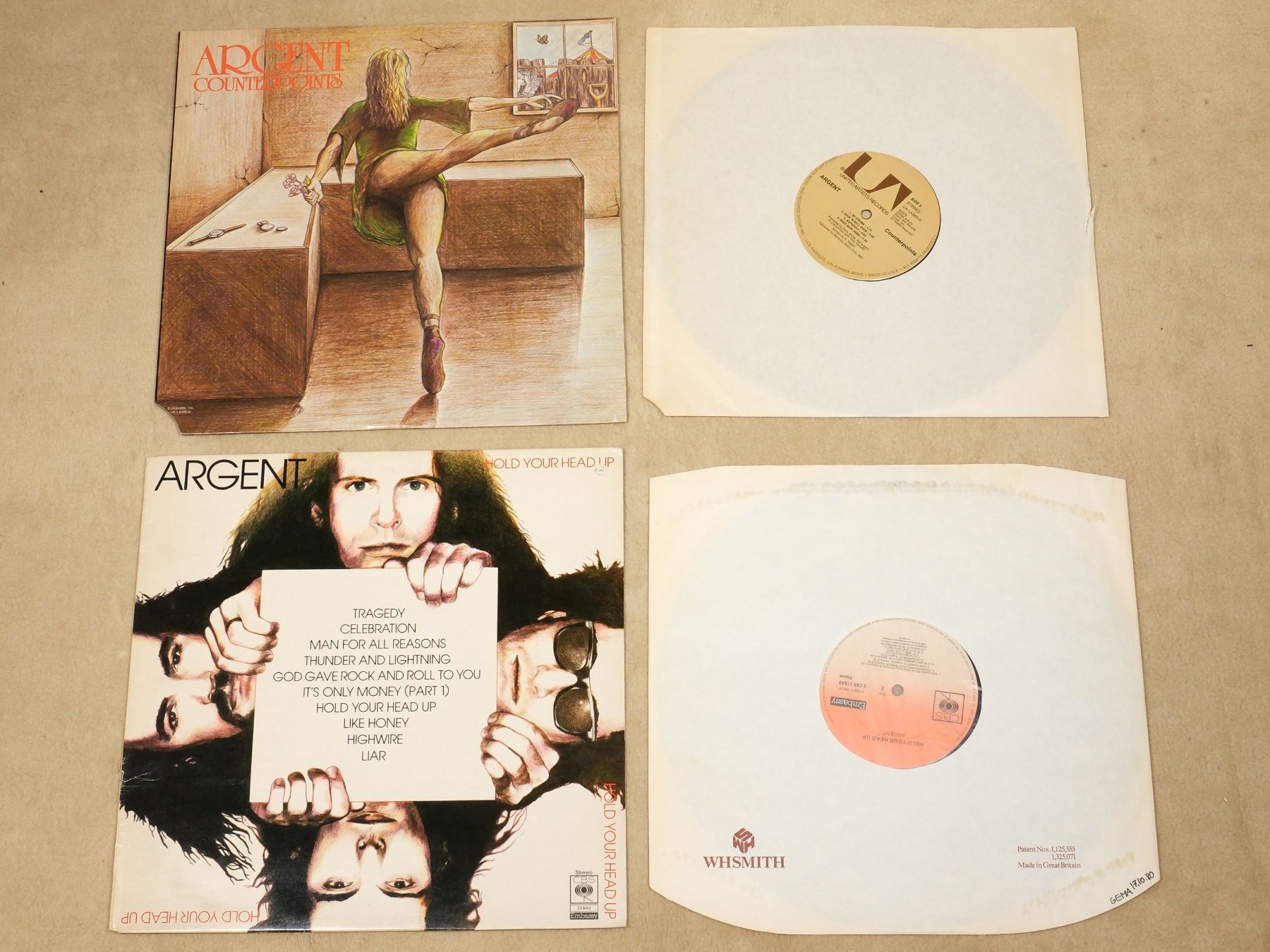 Dischi in vinile: 12x Vinyl: Argent, Peter Hammill, Van Der Graaf Generator... – Usato da Lobsigen venduto da Markus_Haenggi_Bern 2