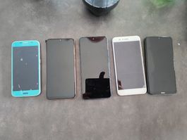 Handy Sammlung: Samsung, Xiaomi, Honor - Defekt!