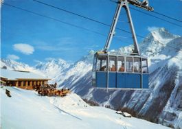 Wiler  VS  im Lötschental - Bergrest. ZUDILI & Luftseilbahn