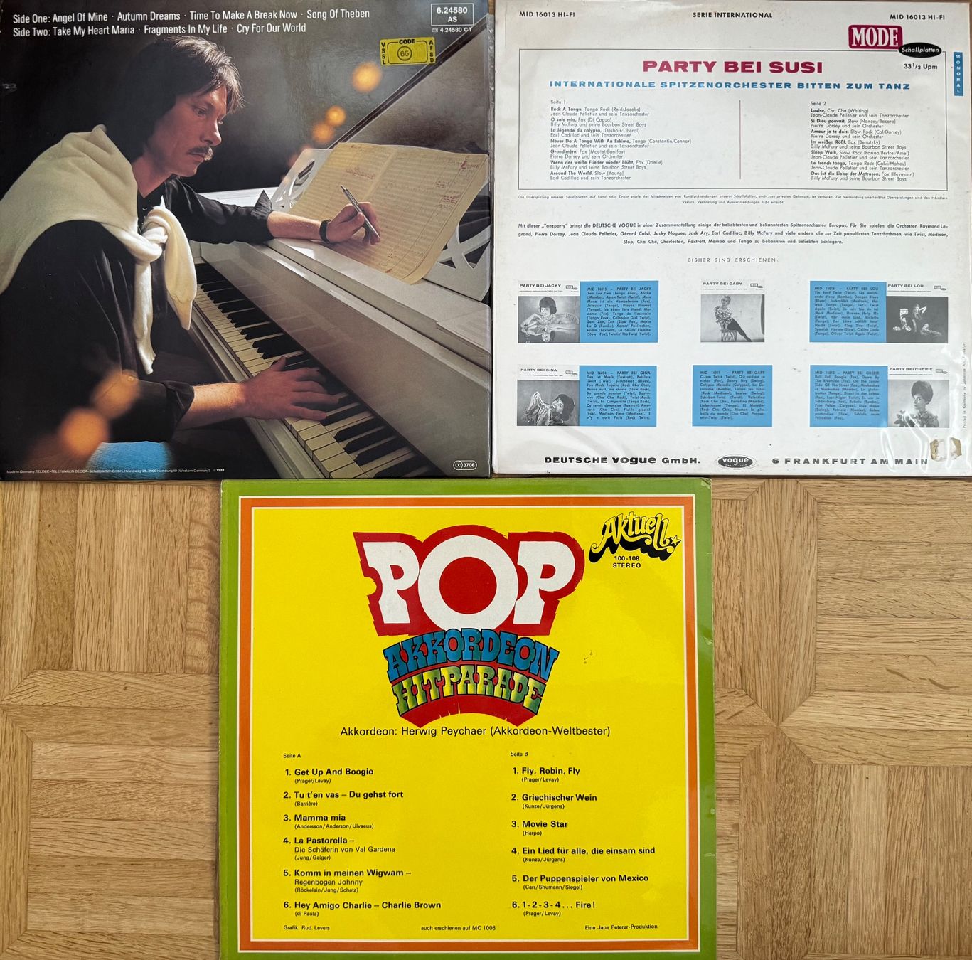 Vinyles: 3 verschiedene Schallplatten gebraucht – D'occasion à Arnegg par win_68bh 1
