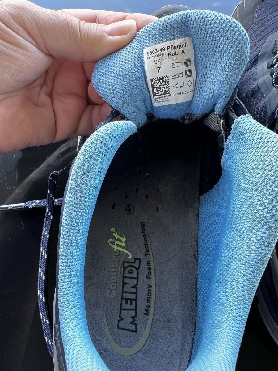 Meindl Damenschuhe: Trekkingschuhe/Wanderschuhe niedrig  – Gebraucht aus Wohlenschwil von mejaam03 3