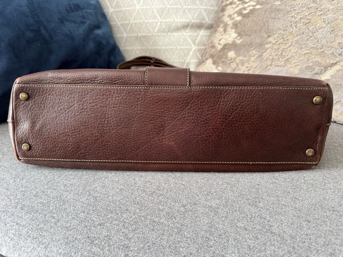 Hogan Borse da donna: Sac Hogan en cuir  brun élégant – Usato da Agiez venduto da Beve15 4