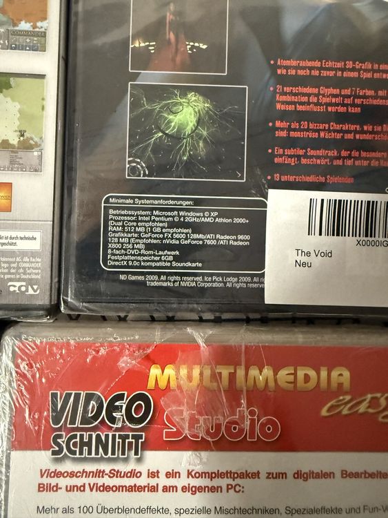 PC Spiele Konvolut diverse Titel Sealed Verschweisst Händler (Neu