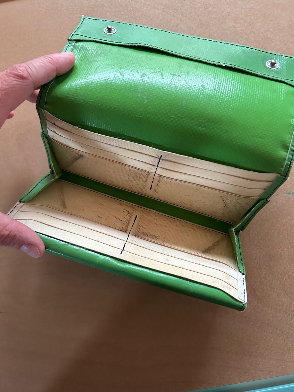 Freitag Portafogli: Freitag Caroline vert – Usato da Delémont venduto da nounvince 2
