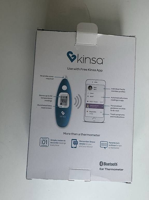 Sonstiges für Haushalt & Wohnen: Kinsa Smart Ear Thermometer (Bluetooth)  NEW – Neu und originalverpackt aus Mont sur Rolle von Carole1012 1