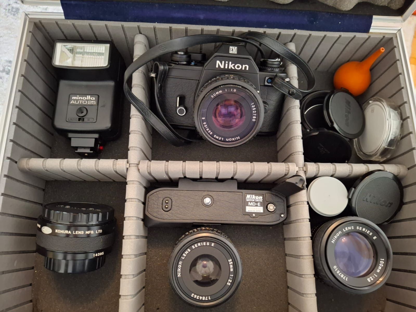 Nikon Kamera: Nikon EM mit 3 Objektiv – Gebraucht aus Winterthur von im.2005 3