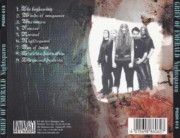 CD: Grief of emerald - Night... – Usato da St-Cergue venduto da VeganWarrior 1