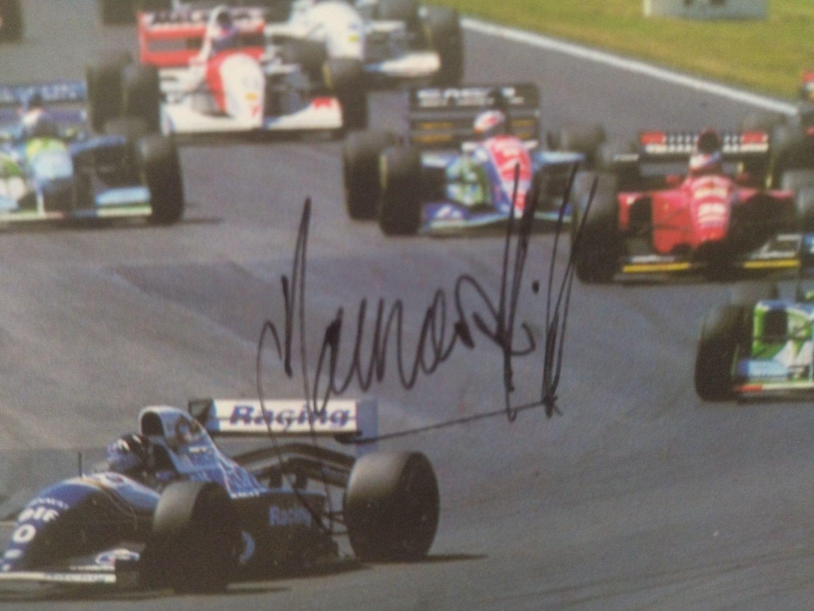 Autogramme: Damon Hill Formel 1 original Autogramm mit Rahmen – Gebraucht aus Felben-Wellhausen von bananajoe8474 2