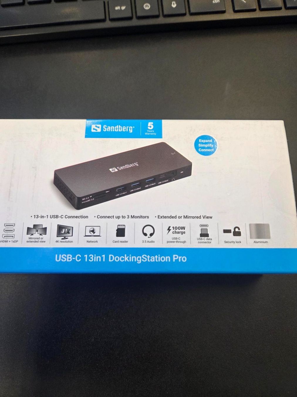 Docking station: USB-C 13in1 DockingStation Pro – Nuovo e nell'imballaggio originale da Gossau ZH venduto da OrderflowAG