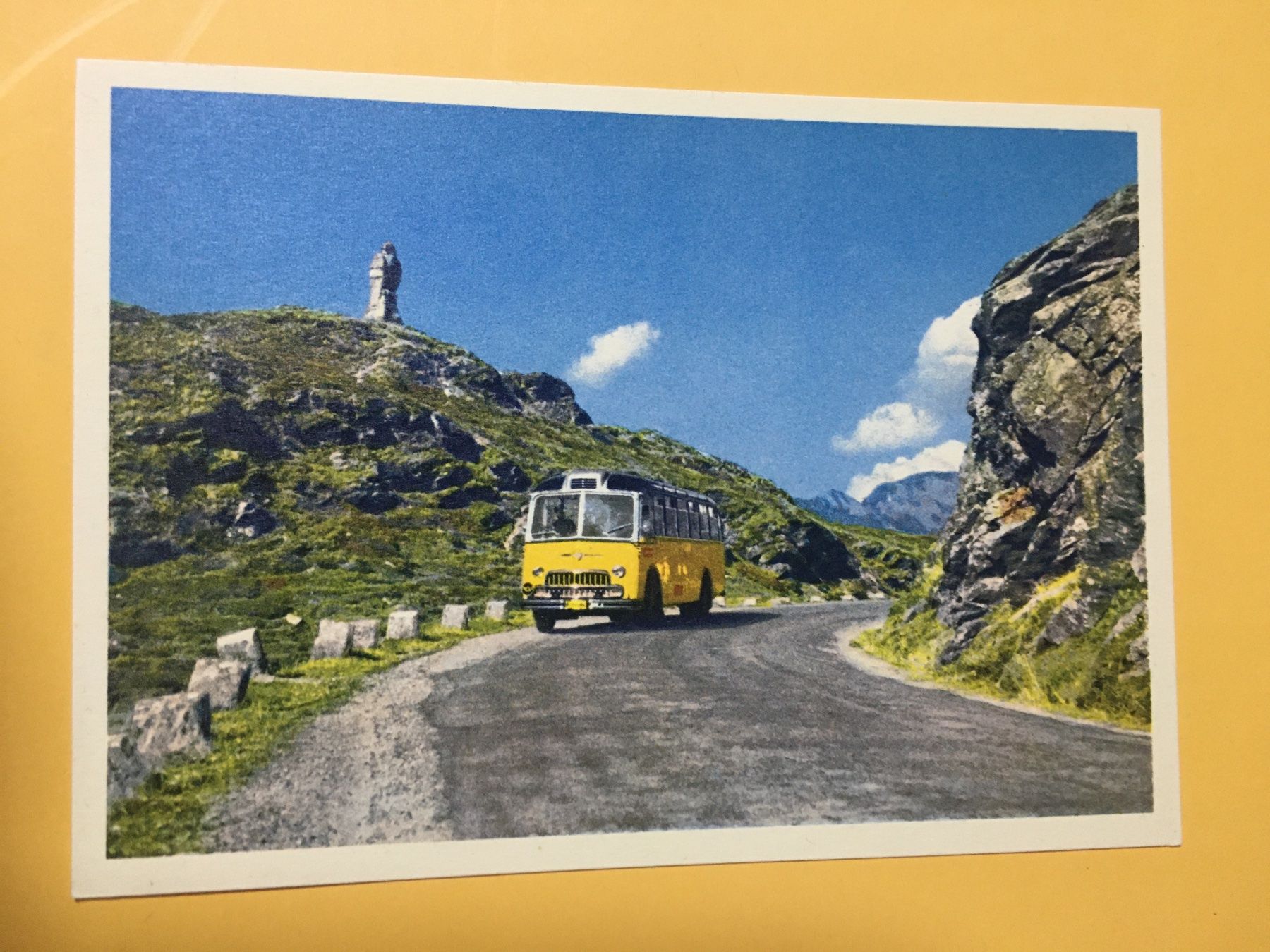 Cartes postales: Simplon Denkmal Postauto Wallis – D'occasion à Küttigen par Melisch1000