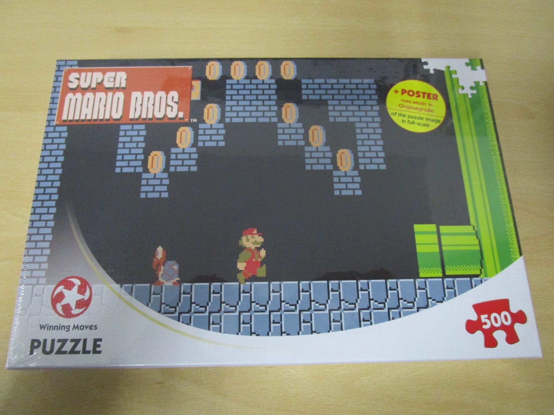 Puzzle: Puzzle Nintendo Super Mario Bros Underground NEUWARE – Nuovo e nell'imballaggio originale da Goldau venduto da agestuffer