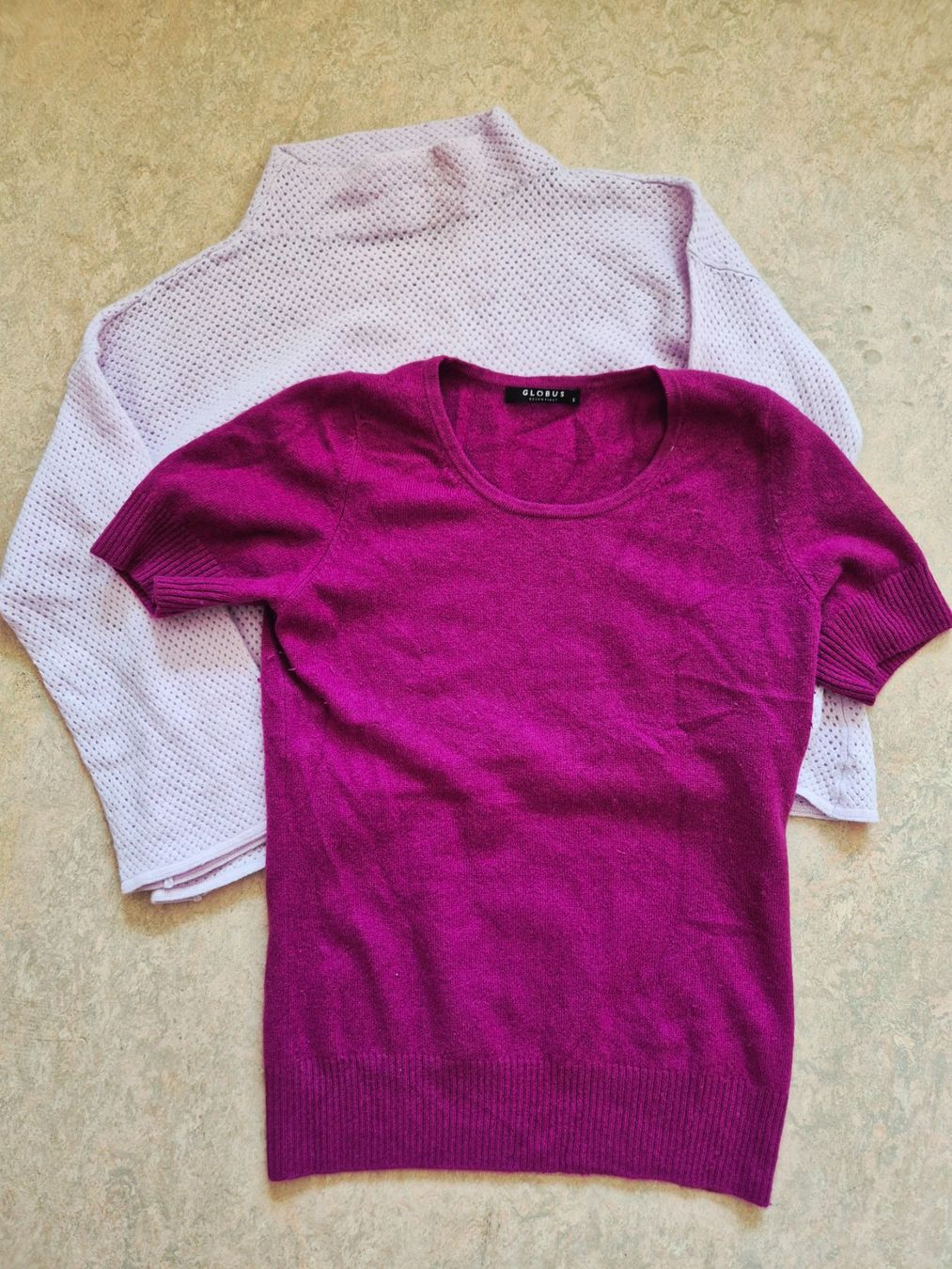 Stefanel Pullover & Sweatshirts: PULLOVER PULLI SHIRT STEFANEL S 36 CASHMERE KASCHMIR FLIEDER – Neu (gemäss Beschreibung) aus Elsau von the-colorful-side 6