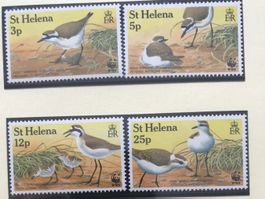 WWF St.Helena 1993 Satz Regenpfeifer postfrisch