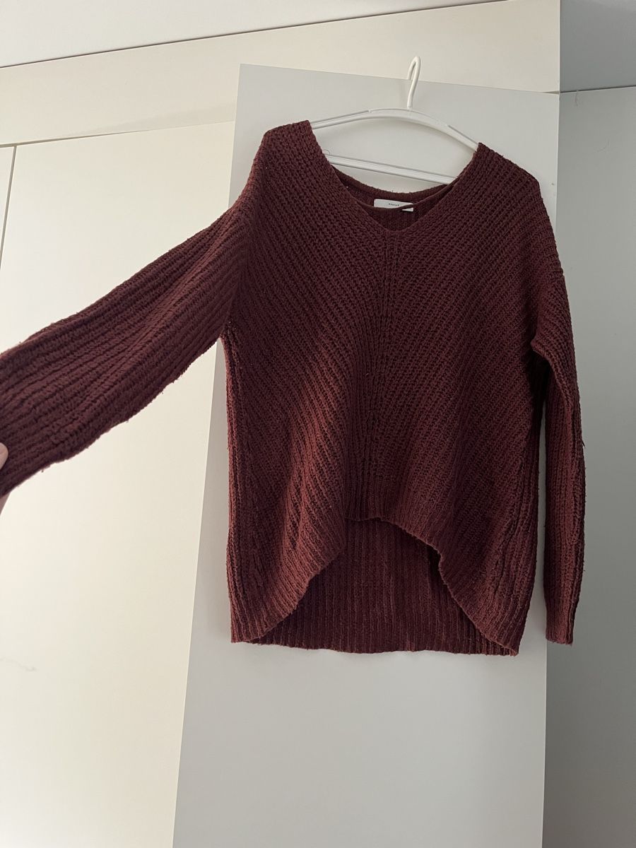Maglioni & Felpe: Pigalle Strickpullover, Gr. M, Weinrot, – Usato da Gockhausen venduto da Lali013 1