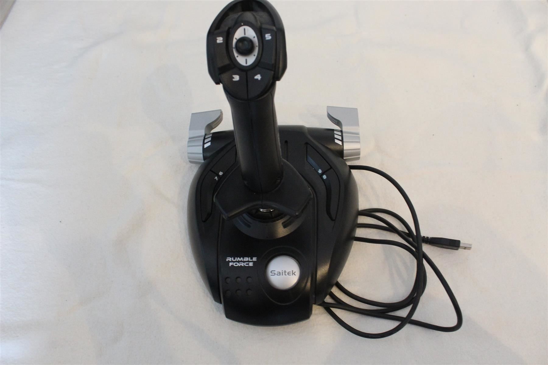 Saitek Controller: Saitek Cyborg 3D - Rumble Force Joystick – Defekt aus Reinach BL von