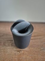 Iqos Aschenbecher schwarz rund Kunststoff gebraucht